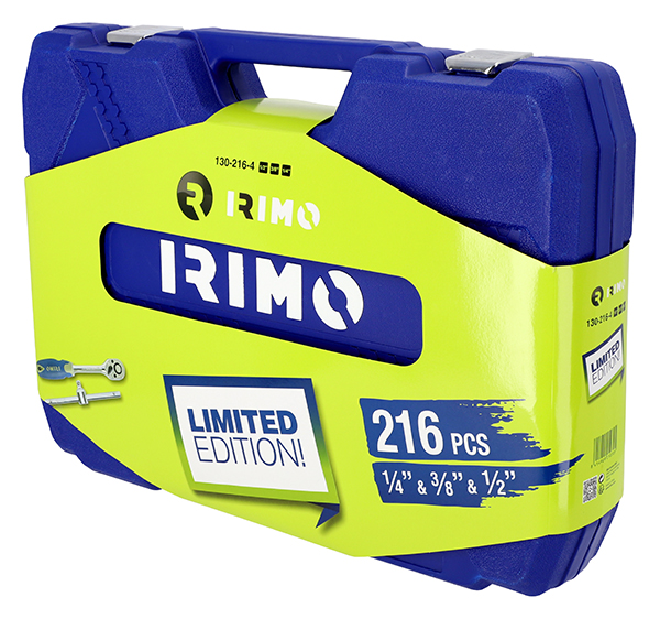 LLAVE VASO JGO 216 PZ+CARRACA